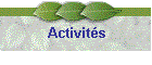 Activit�s